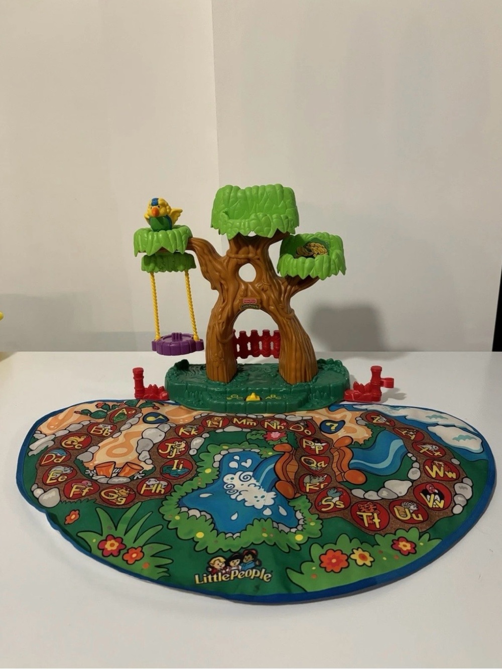 Fisher Price Little People Animal Sounds A to Z Learning Alphabet Zoo MAT ONLY